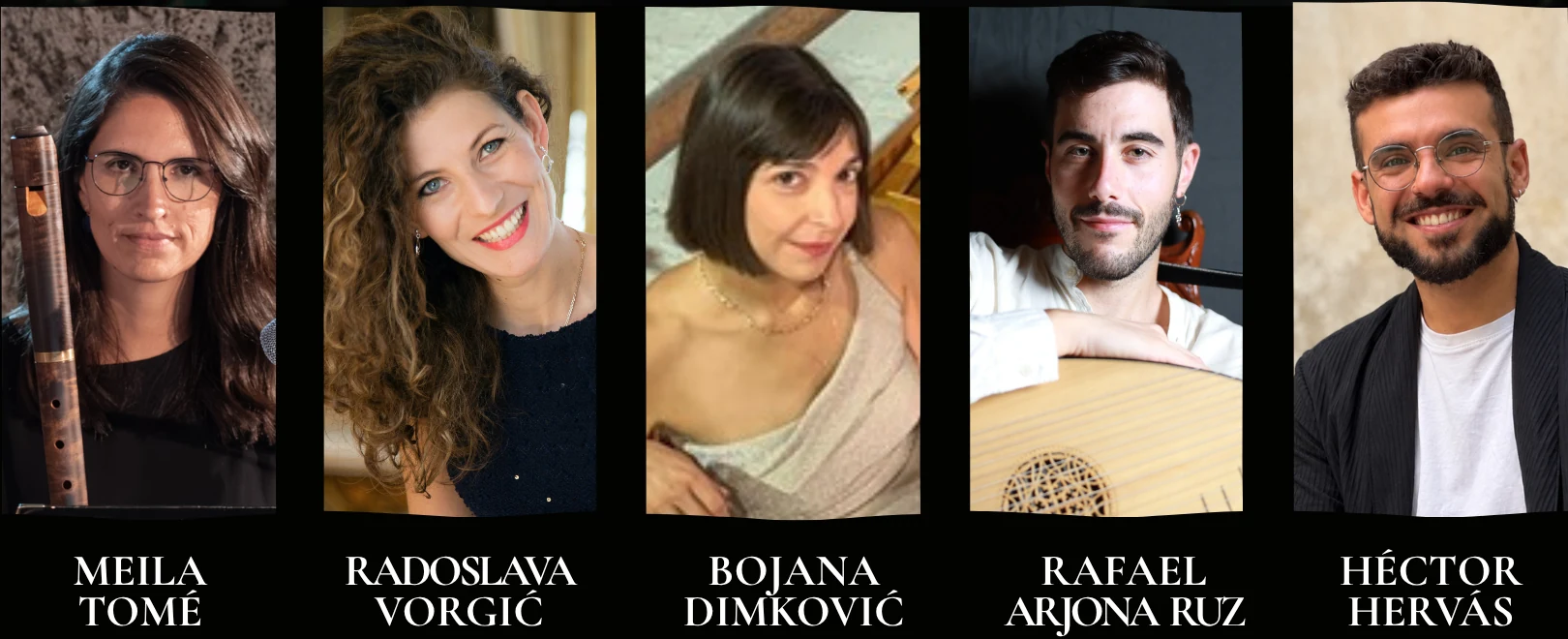 Novosadska barokna akademija — Meila Tomé, Radoslava Vorgić, Bojana Dimković, Rafael Arjona Ruz, Héctor Hervás